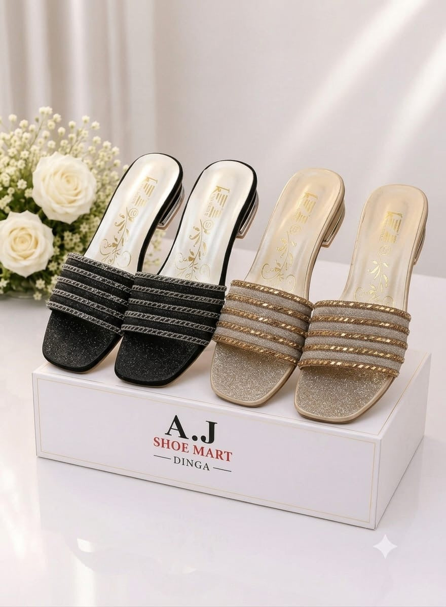 ✨Ladies Flat Fancy Chappal Special size 🥿