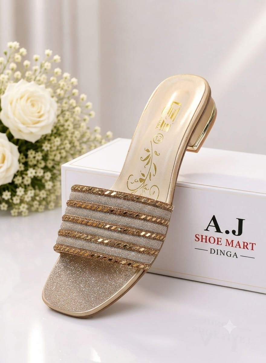 ✨Ladies Flat Fancy Chappal Special size 🥿