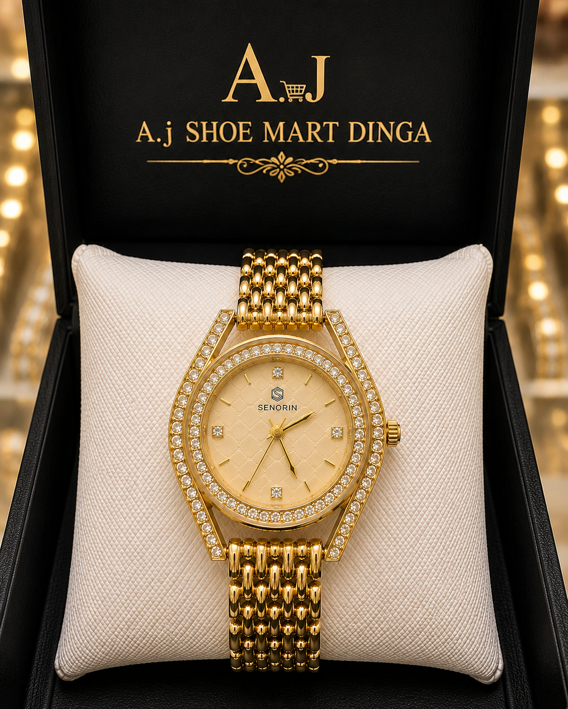 Luxury Gold Ladies Watch