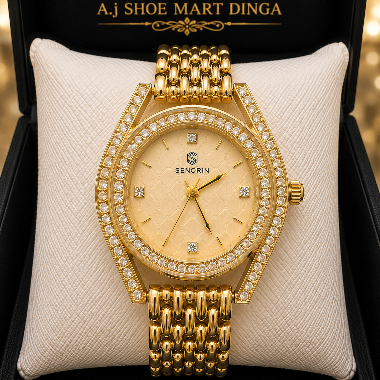 Luxury Gold Ladies Watch