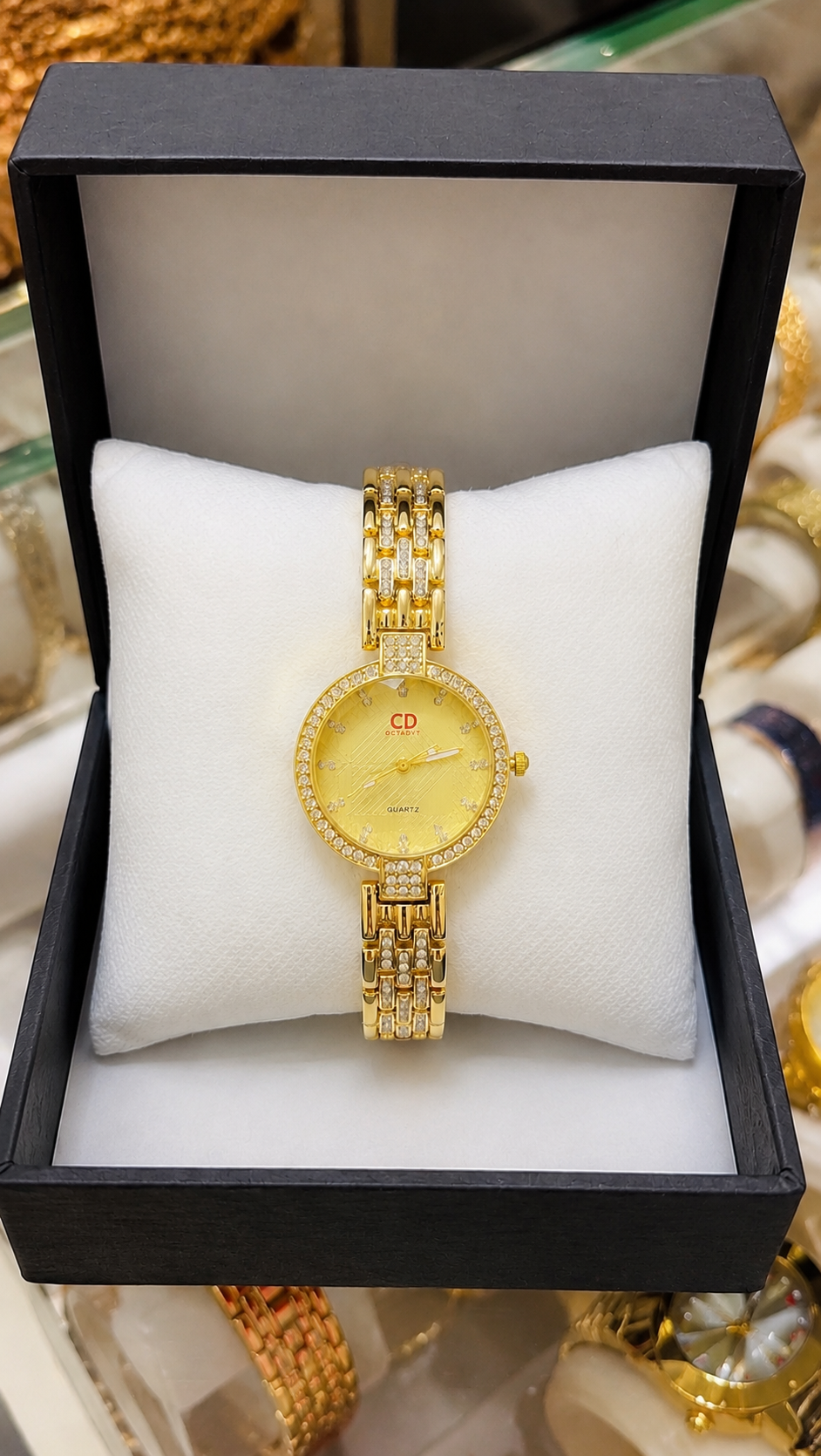 🌟Ladies Luxury Gold Watch ⌚️