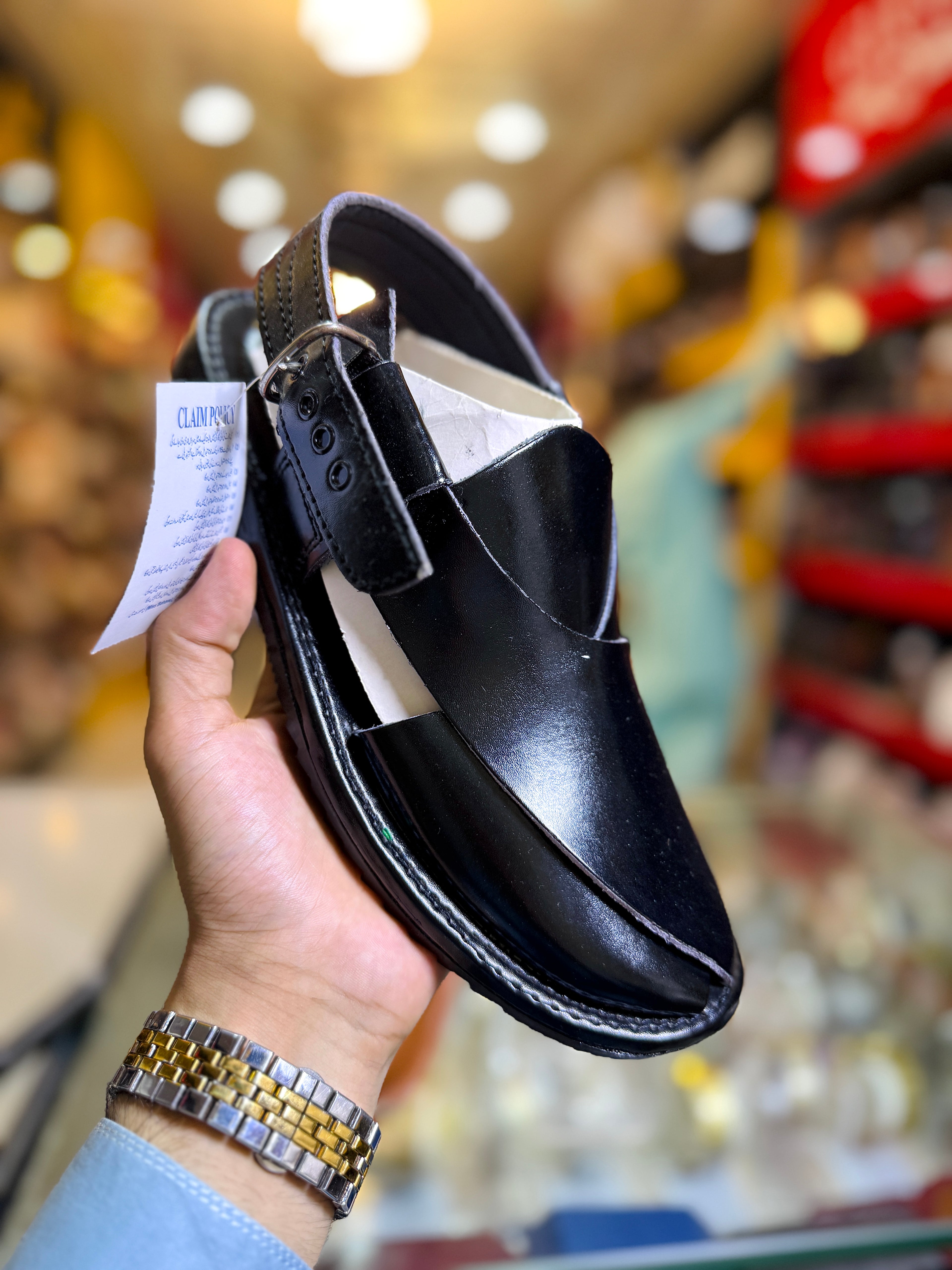 🚨Gents jet Black PESHAWRI
